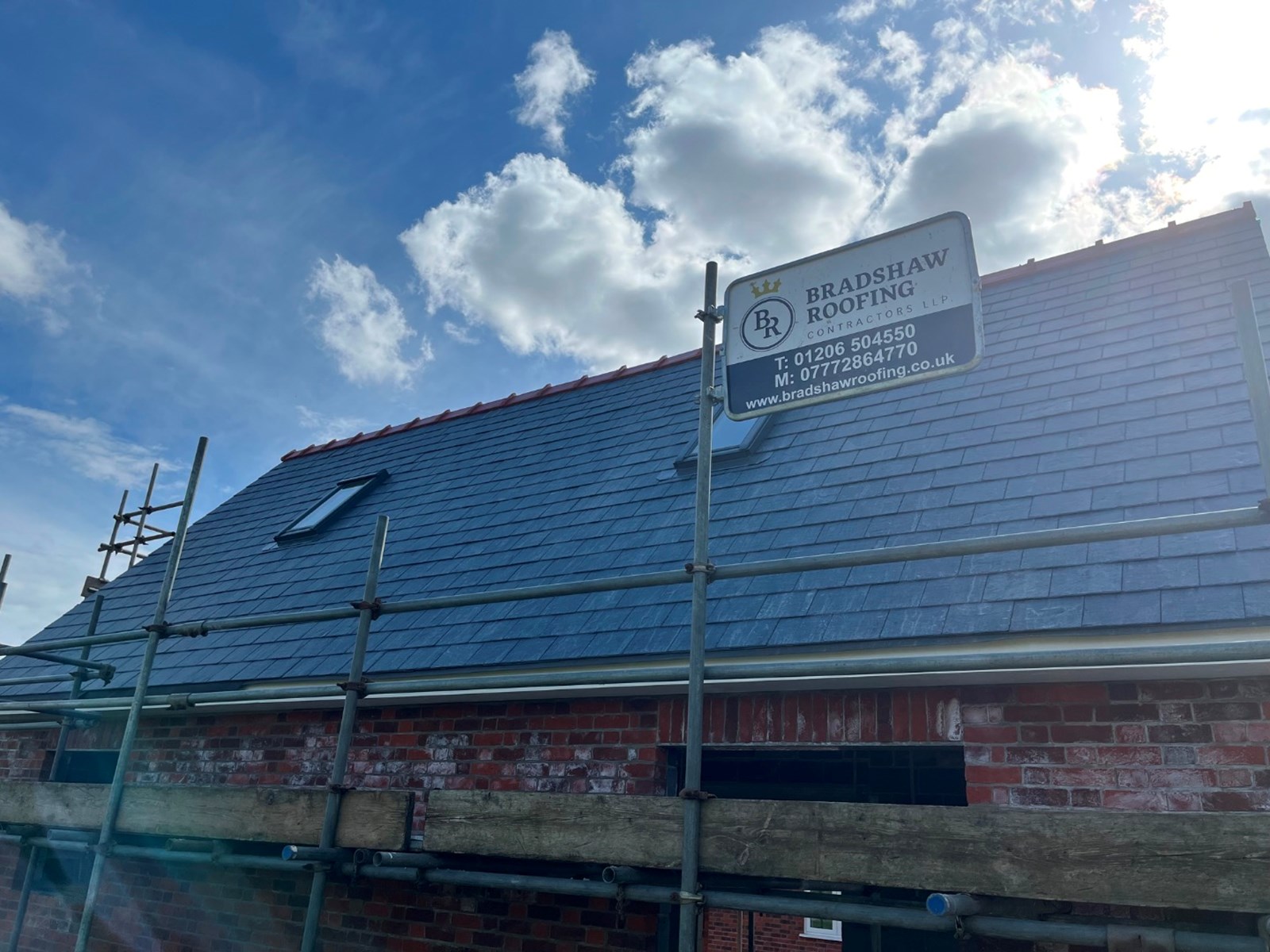 Domestic Work roofing project by Bradshaw Roofing in Colchester & Essex