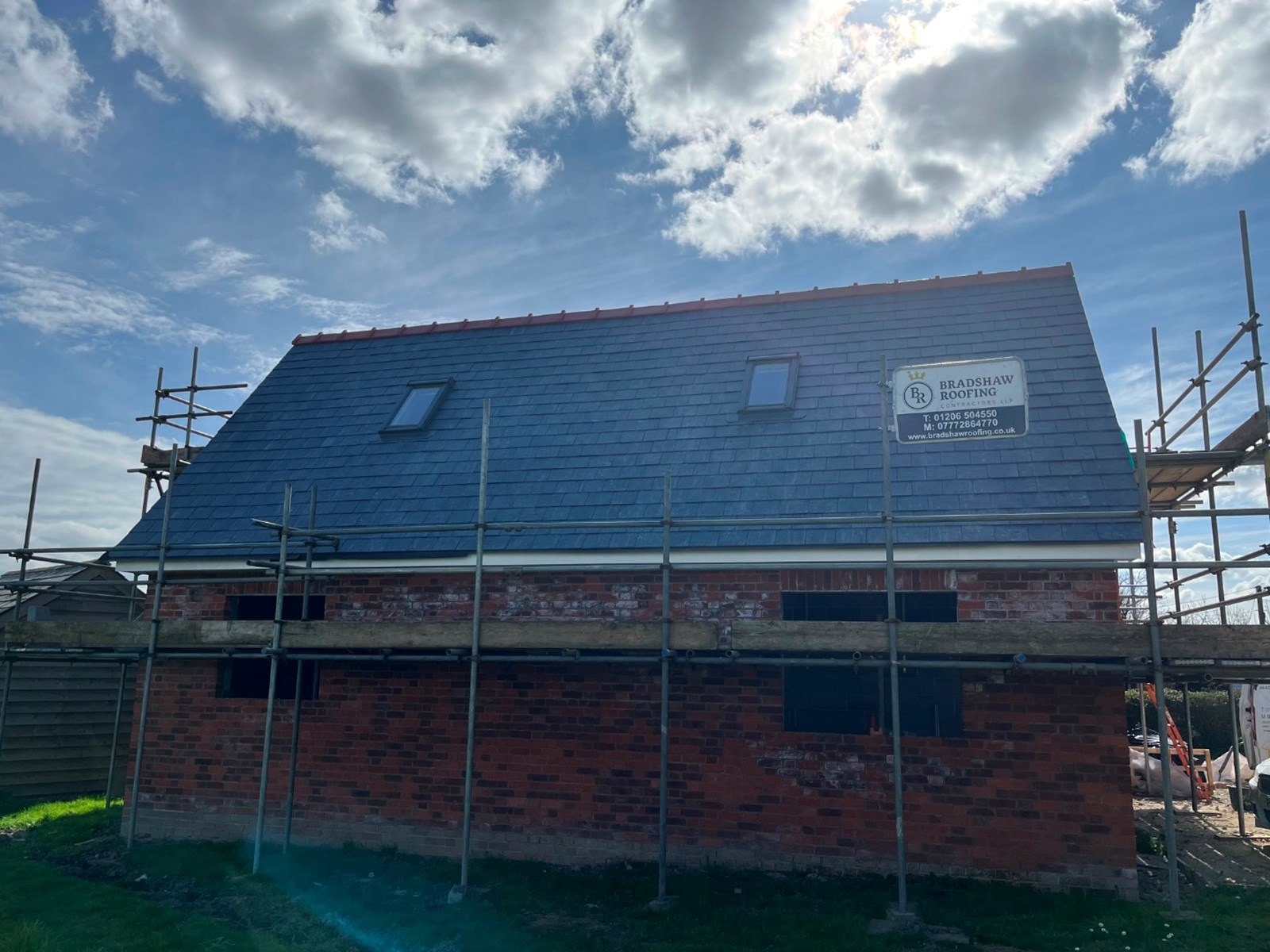 Domestic Work roofing project by Bradshaw Roofing in Colchester & Essex
