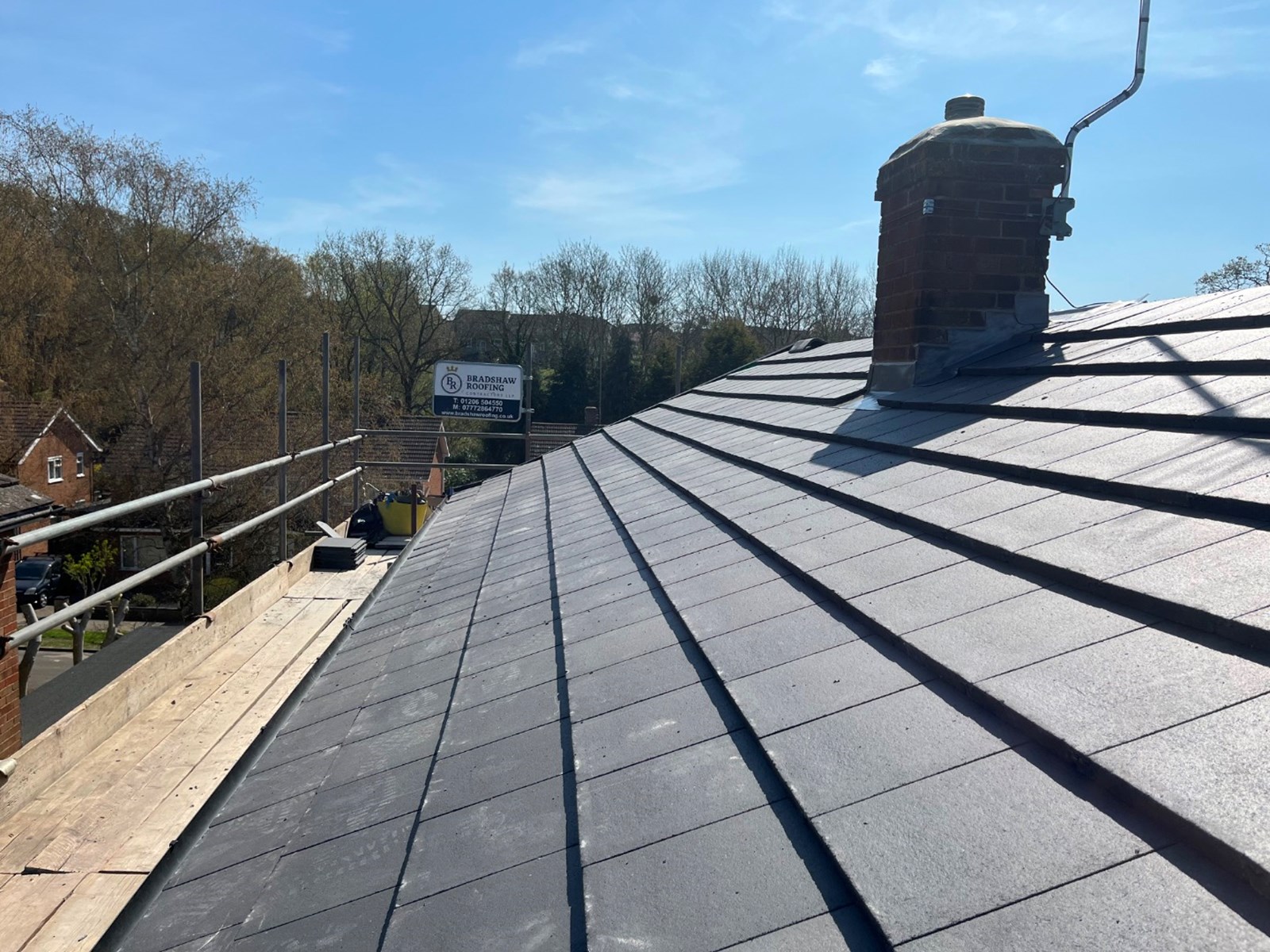 Domestic Work roofing project by Bradshaw Roofing in Colchester & Essex