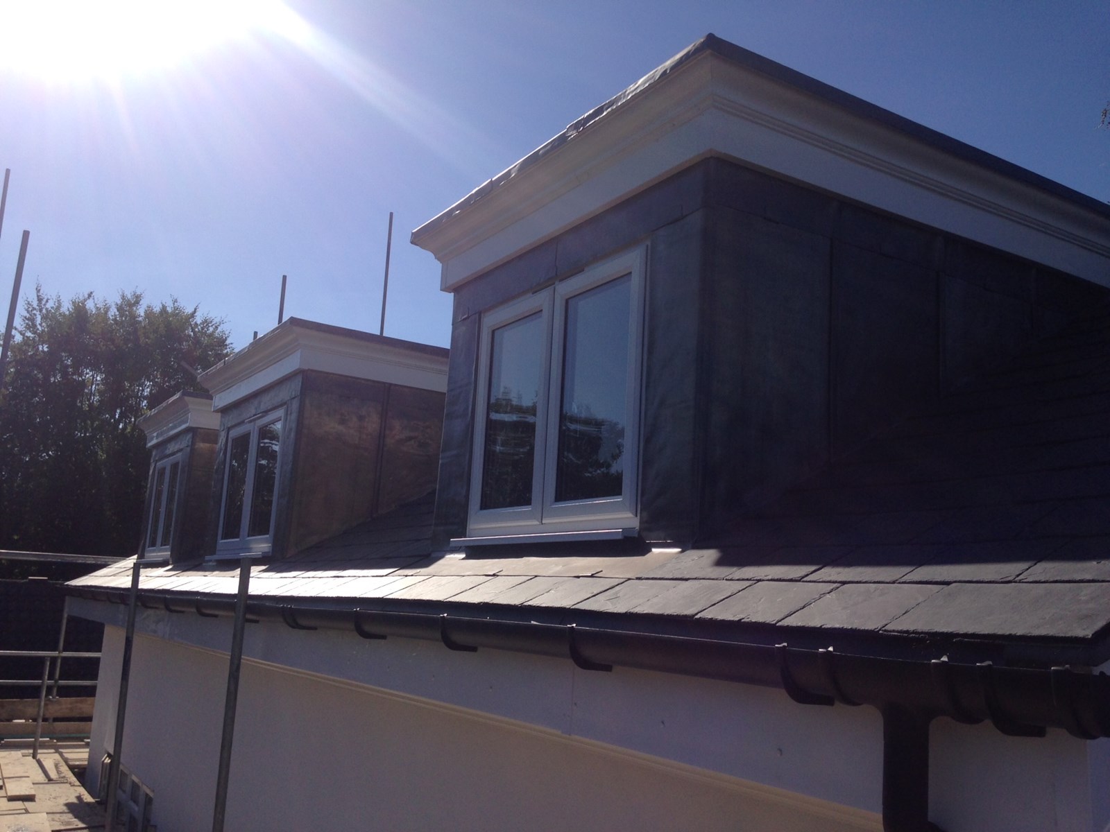 New Build roofing project by Bradshaw Roofing in Colchester & Essex