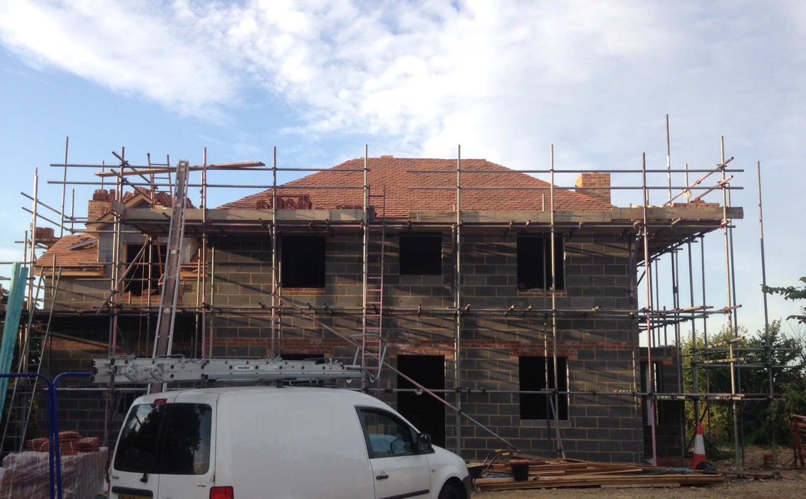 New Build roofing project by Bradshaw Roofing in Colchester & Essex