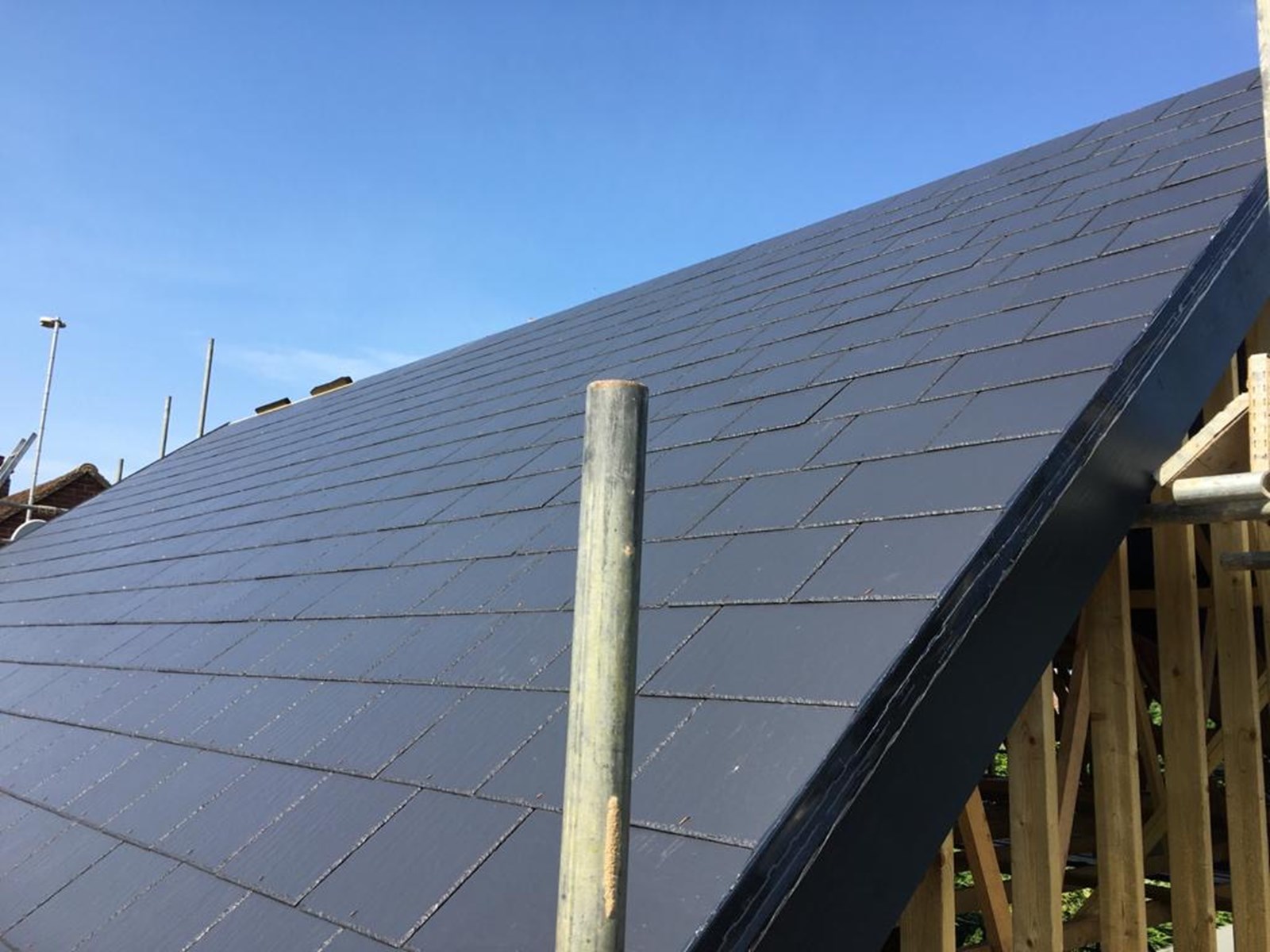 New Build roofing project by Bradshaw Roofing in Colchester & Essex