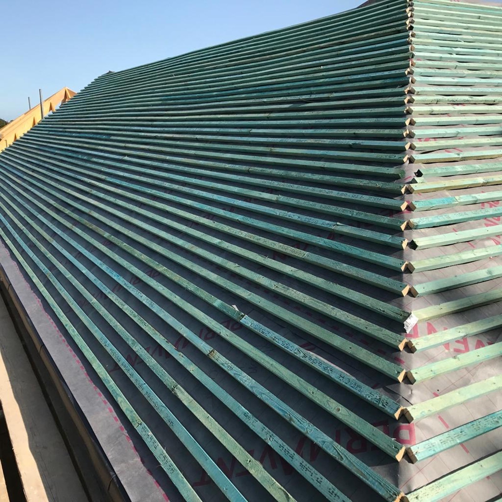 New Build roofing project by Bradshaw Roofing in Colchester & Essex
