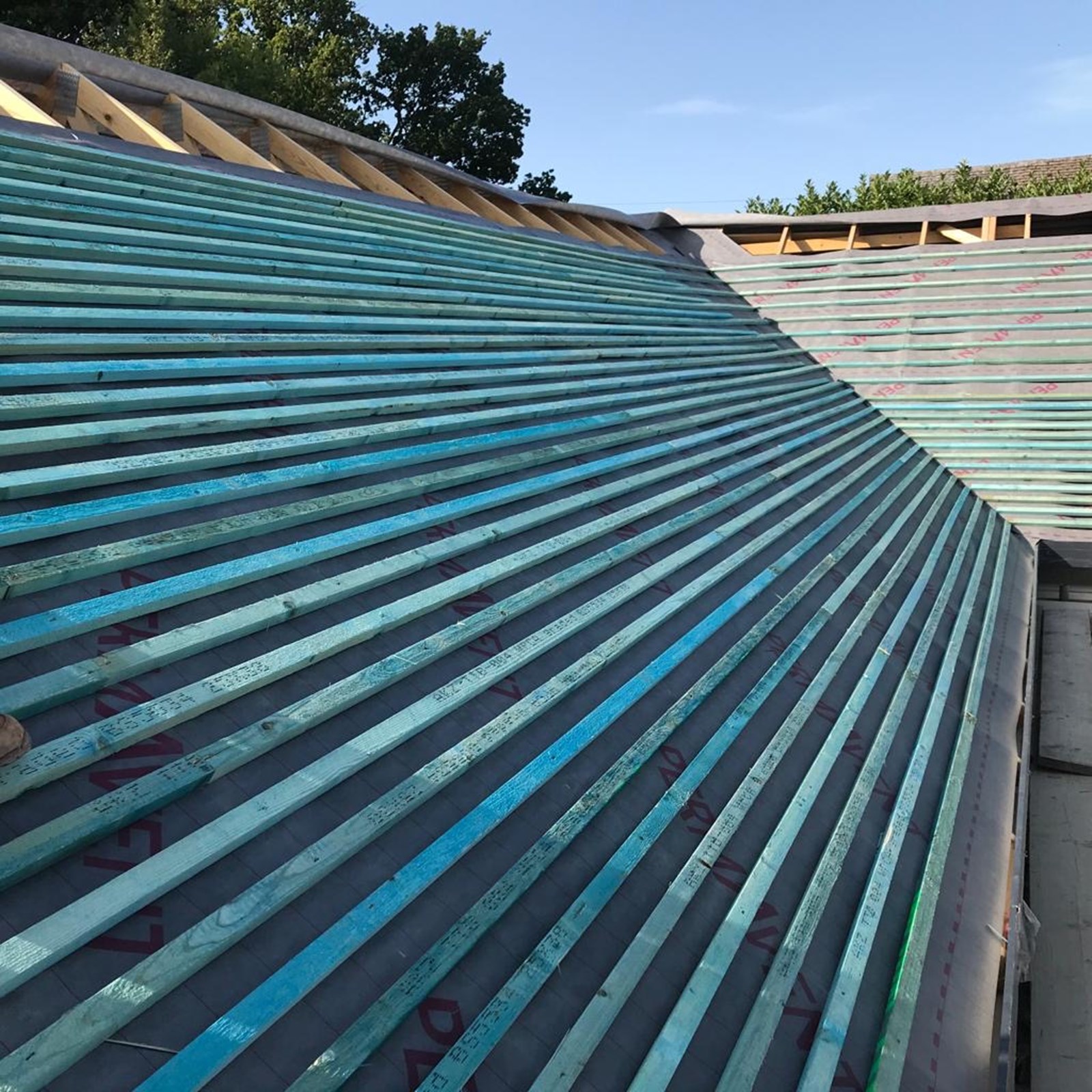 New Build roofing project by Bradshaw Roofing in Colchester & Essex