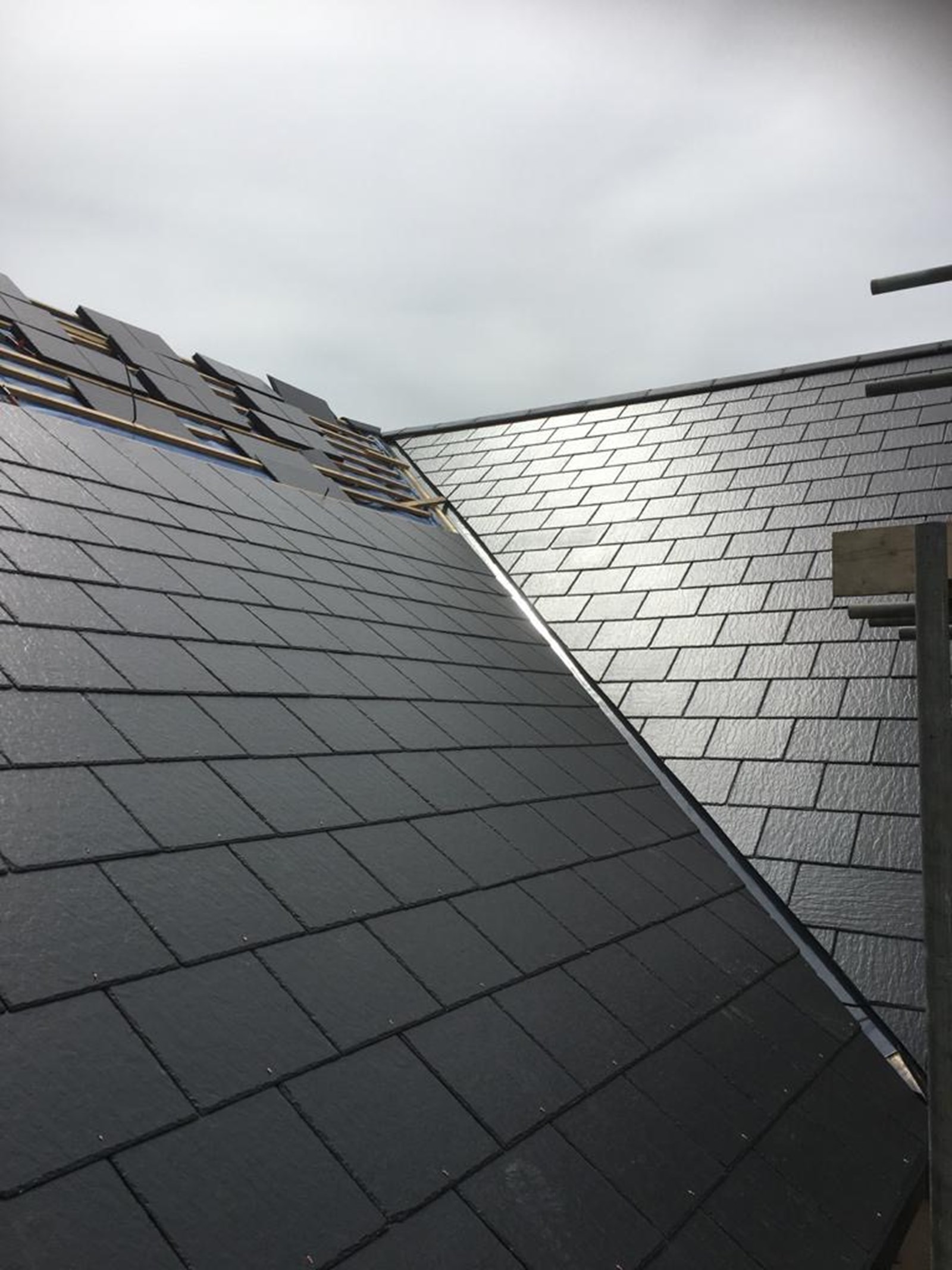 New Build roofing project by Bradshaw Roofing in Colchester & Essex