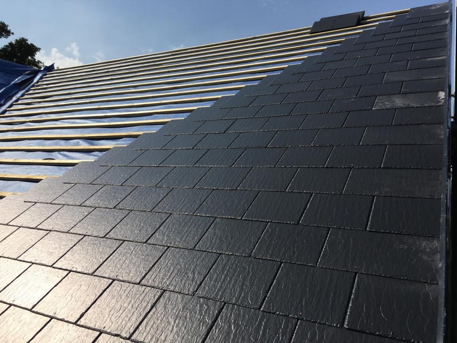 New Build roofing project by Bradshaw Roofing in Colchester & Essex
