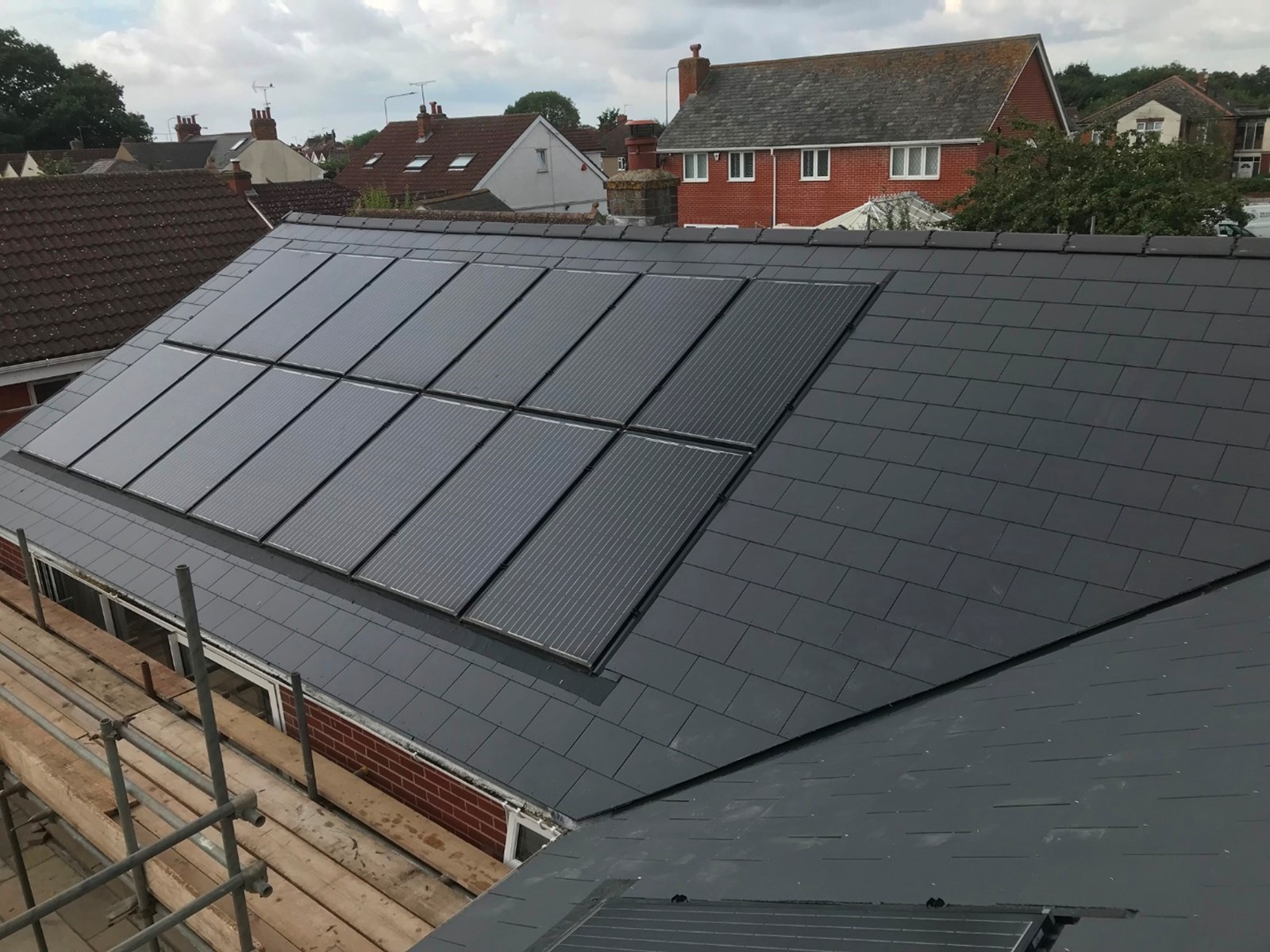 Re-Roof roofing project by Bradshaw Roofing in Colchester & Essex