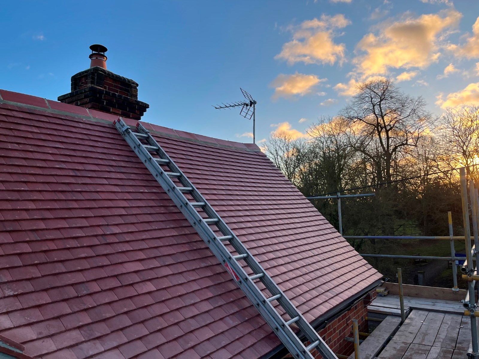 Re-Roof roofing project by Bradshaw Roofing in Colchester & Essex